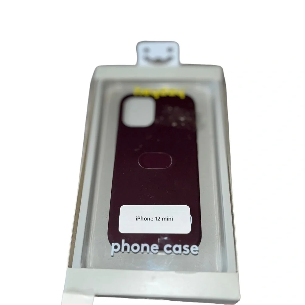 NEW in Box Heyday Apple iPhone 12 Mini Silicone Phone Case - Mulberry 1